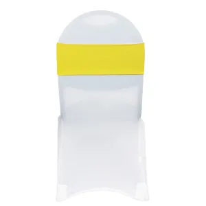 (10 Pack) Spandex Chair Bands in Yellow