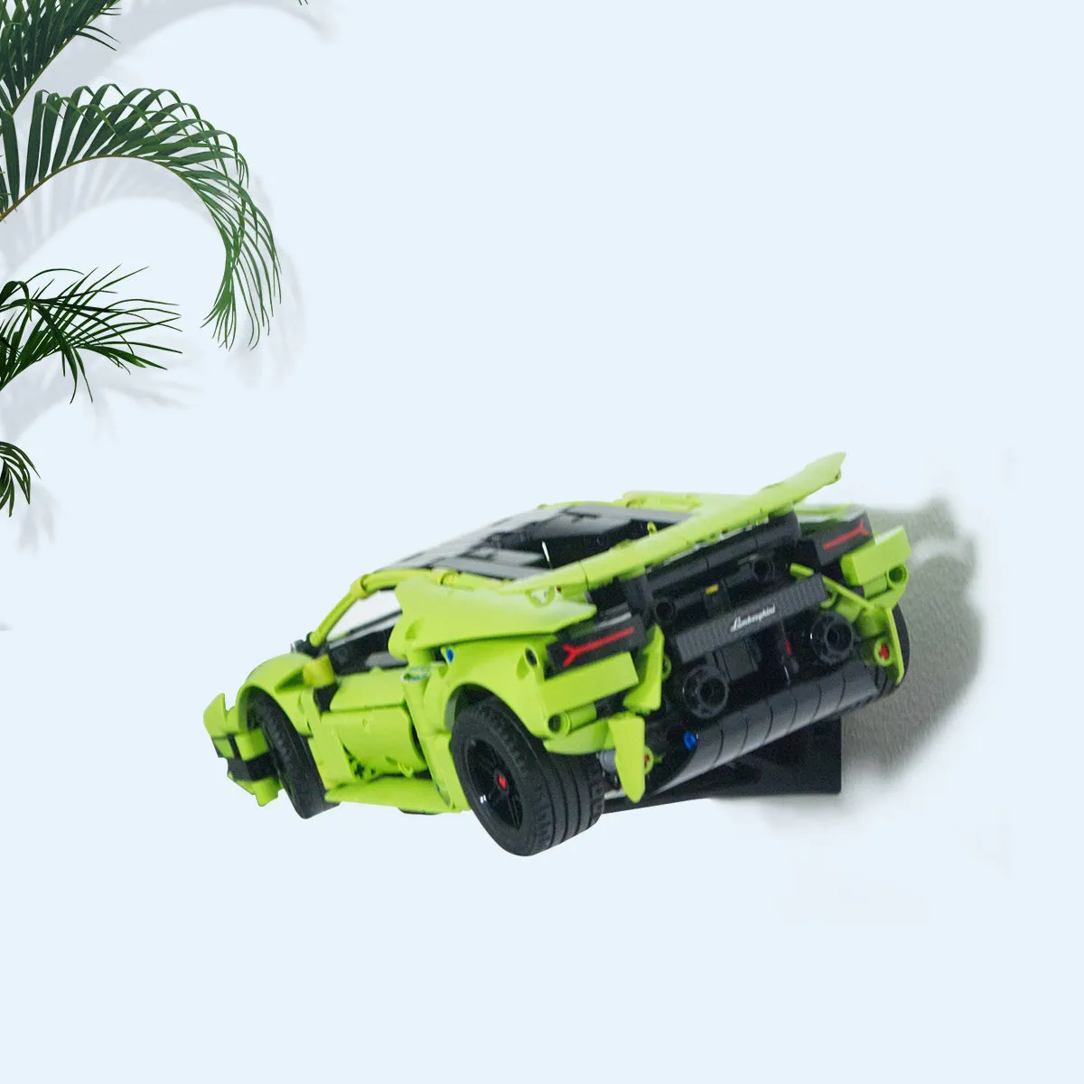 3D Printed Wall Mount 2 in 1 for LEGO Technic Lamborghini Huracan 42161