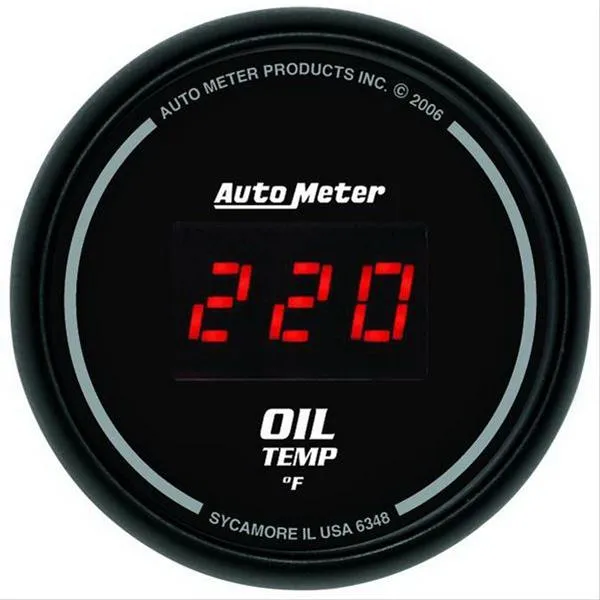 AutoMeter Sport-Comp Digital Series Gauges 6348