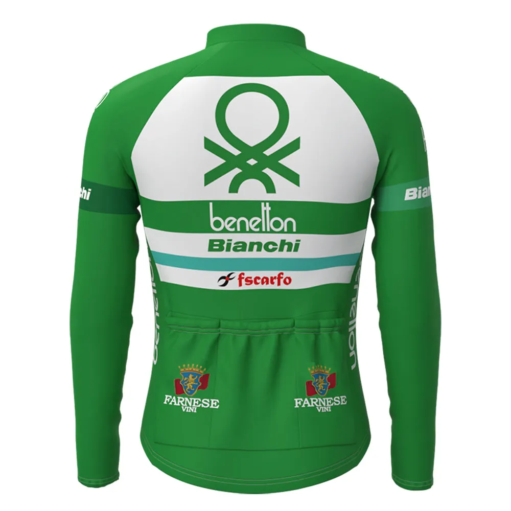 Benetton Bianchi Fleece Long Cycling Kits