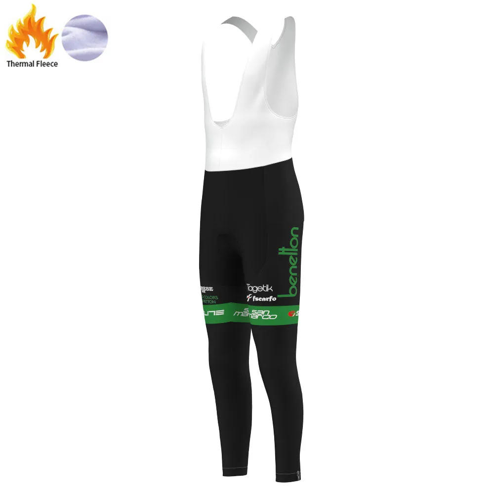 Benetton Bianchi Fleece Long Cycling Kits