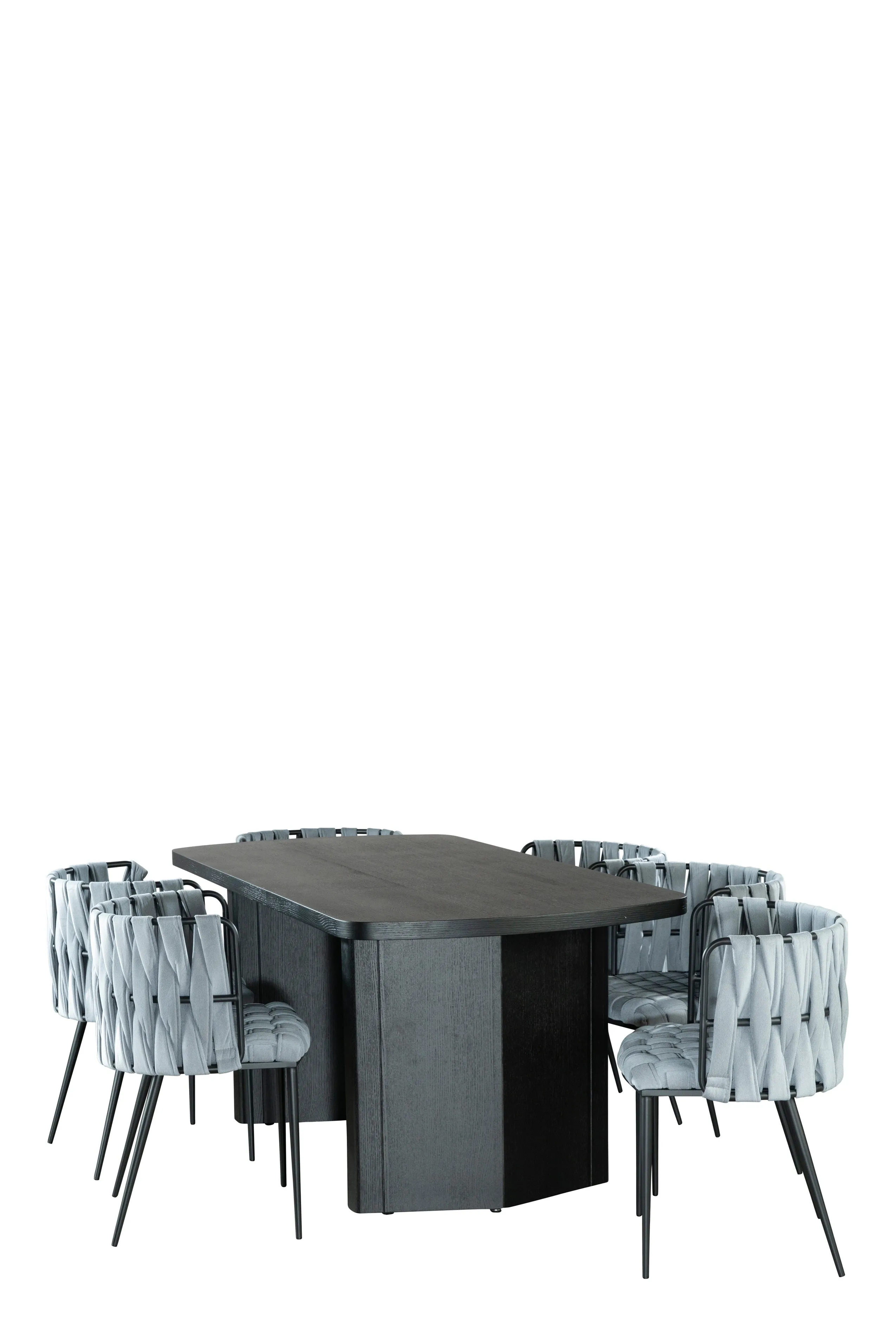 Bradley Rectangular Dining  in Black