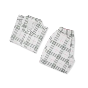 Classic Pyjamas Set - Classy Checks - Pink