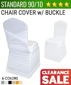 Economy Spandex - Rouge Chair Cover w/ Buckle