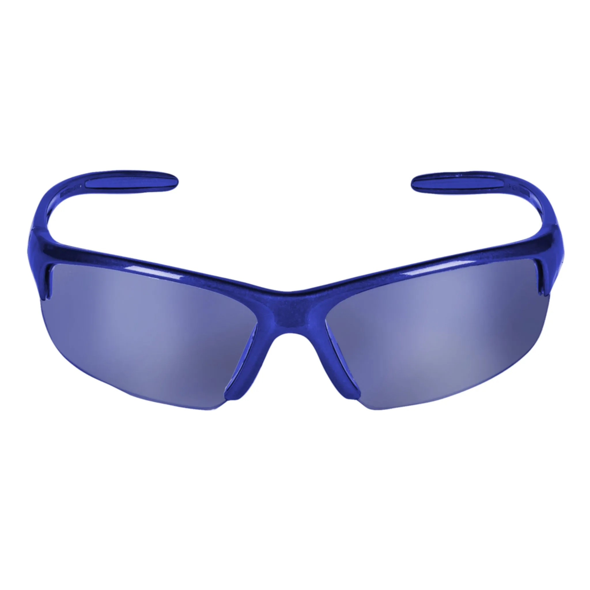 KIMBERLY-CLARK Smith & Wesson 3016311 21301 Equalizer Safety Glasses with Blue Frame and Blue Mirror Lens, Box of 12