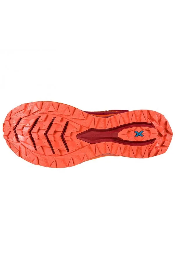 La Sportiva Karacal Women's Running Shoe - Denim/Rouge