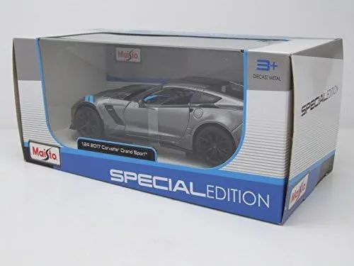 Maisto 1:24 Scale Special Edition 2017 Chevrolet Corvette Grand Sport Die Cast Vehicle