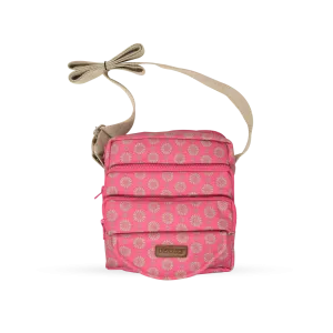 Meiji's Sling Bag - Geo Pink Flambé