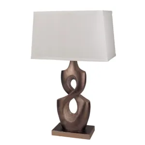 Montbelle - Table Lamp (Set of 2) - Dark Brown - 17"