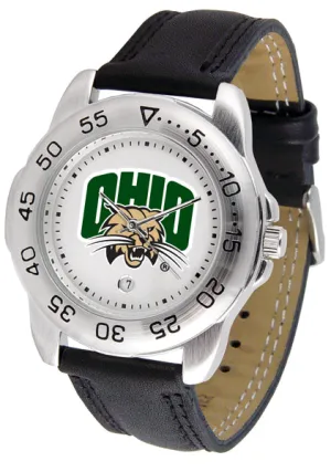 Ohio University Sport Leather Men’s Watch