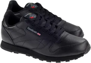 Reebok Trainers Juniors Classic Leather Black Black