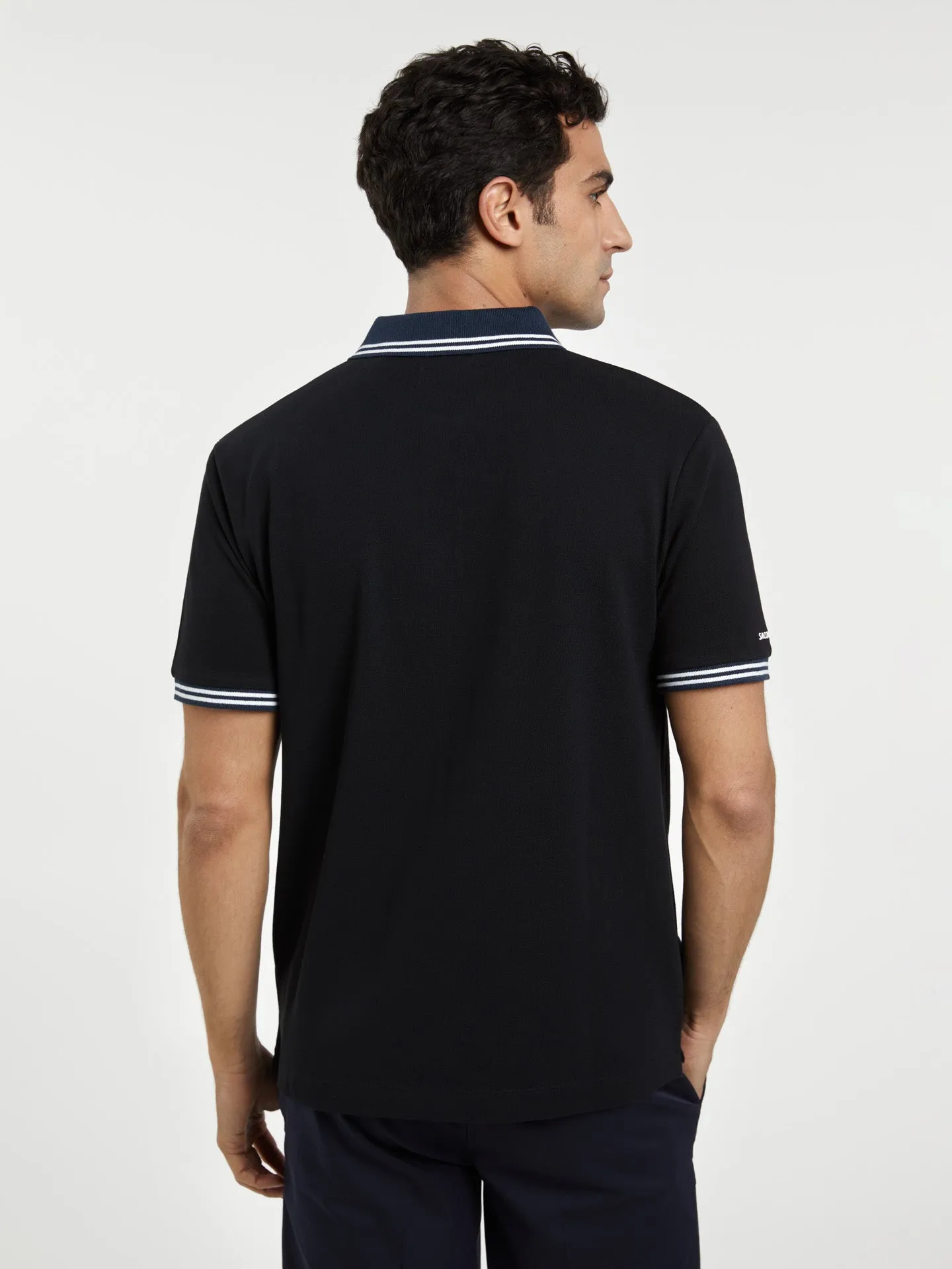 Respekt Polo Piqué Shirt With Contrast Details