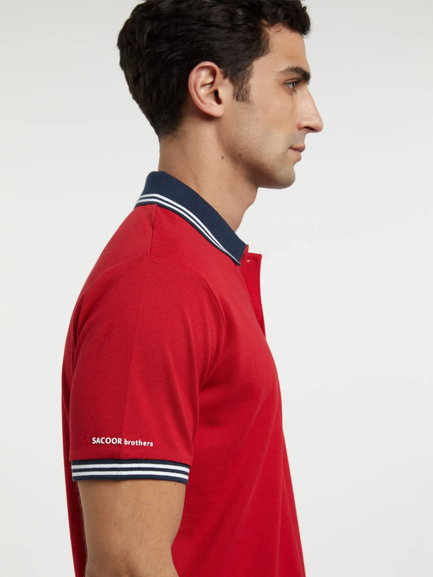 Respekt Polo Piqué Shirt With Contrast Details