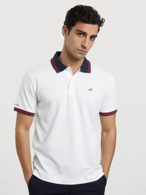 Respekt Polo Piqué Shirt With Contrast Details