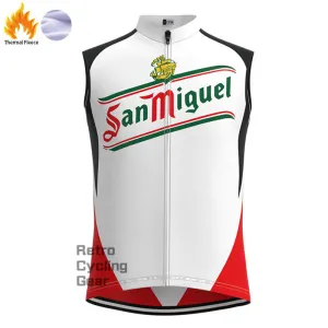 San Miguel Fleece Retro Cycling Vest