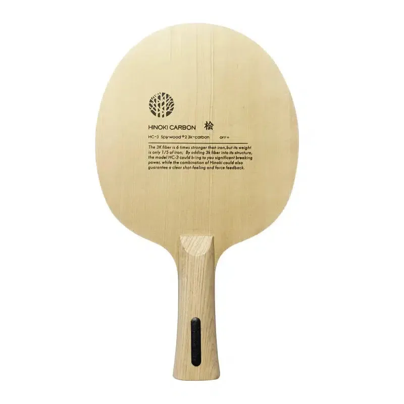 SANWEI HC3S Hinoki Carbon Table Tennis Blade OFF 