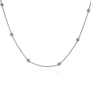 Simon G. Diamond By The Yard Necklace