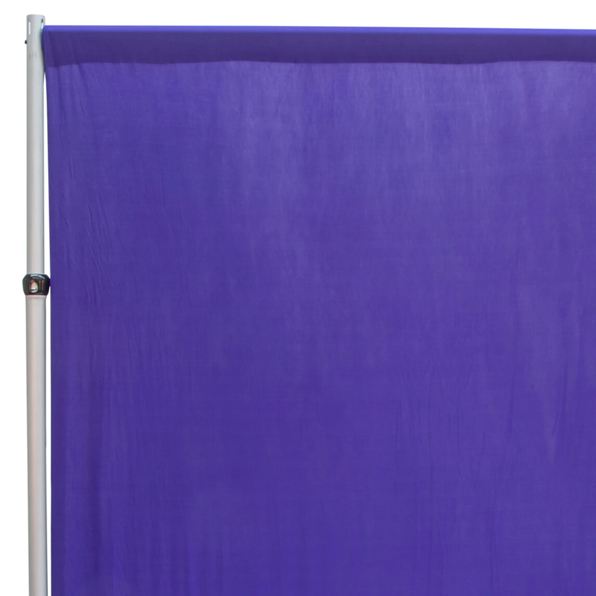 Spandex 4-way Stretch Backdrop Drape Curtain 14ft H x 60" W - Purple