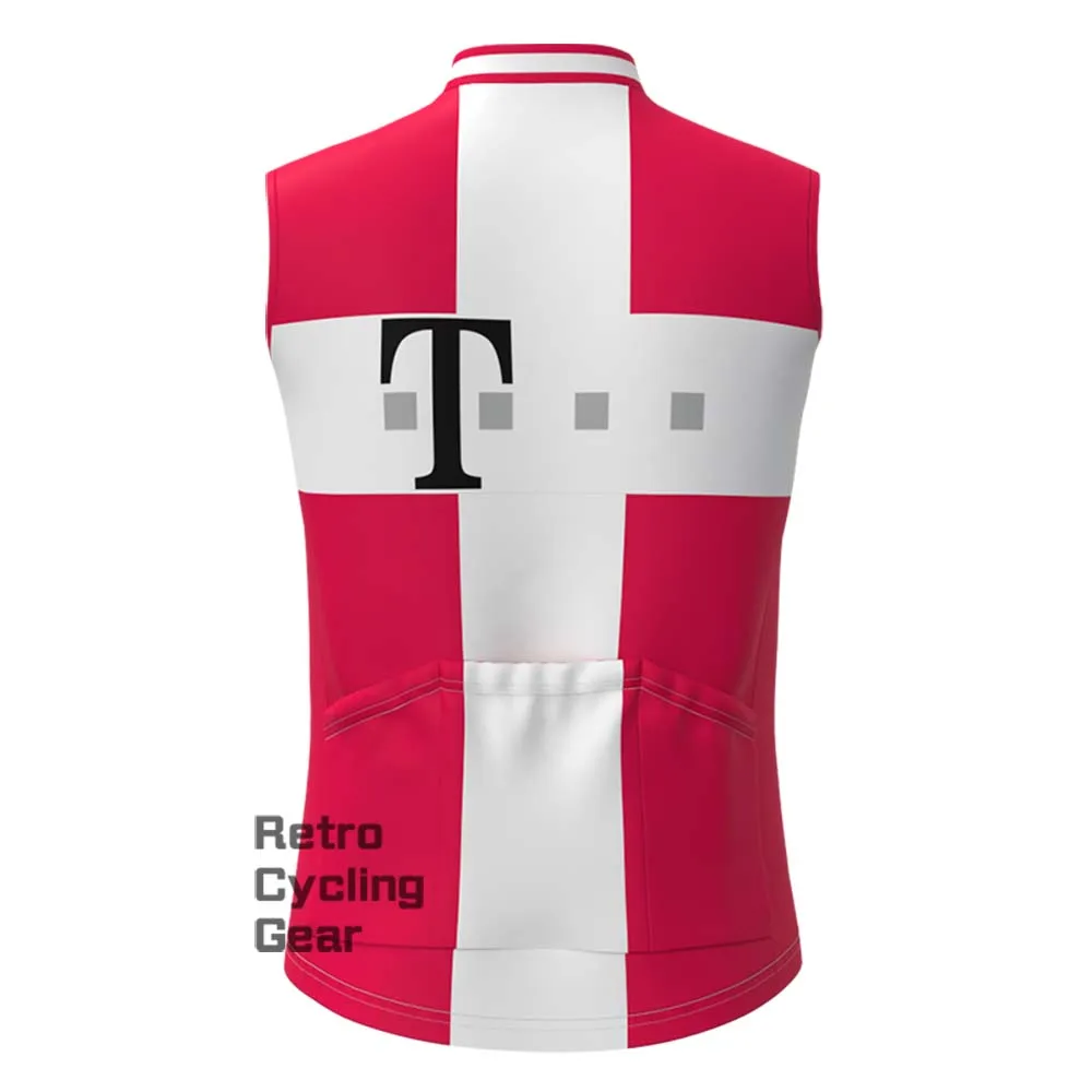 T Red Retro Cycling Vest