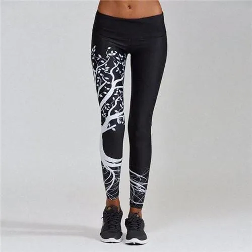 Tree Print Leggings