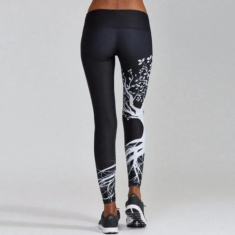 Tree Print Leggings