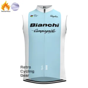 uci Campagnolo  Bianchi Fleece Cycling Vest