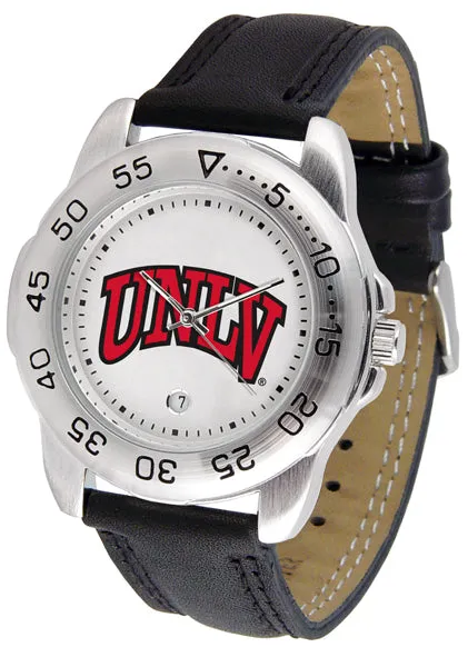 UNLV Rebels Sport Leather Men’s Watch