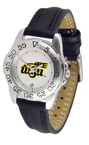 Wichita State Sport Leather Ladies Watch