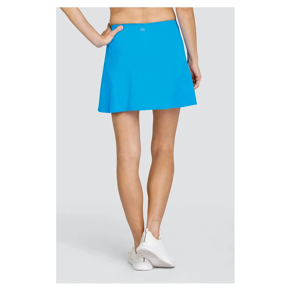 Women's Derica 14.5 Inch Flounce Tennis Skort Destiny Blue