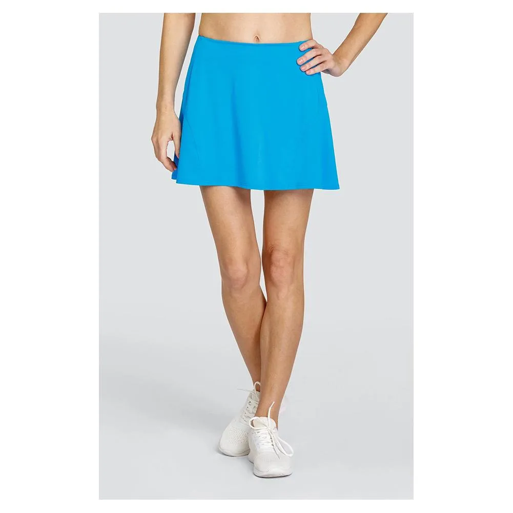 Women's Derica 14.5 Inch Flounce Tennis Skort Destiny Blue